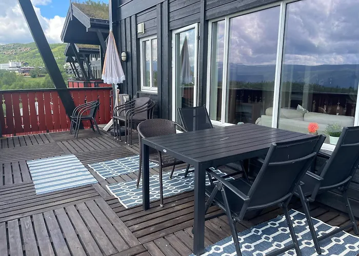 Toppleilighet Midt I Beitostølen *